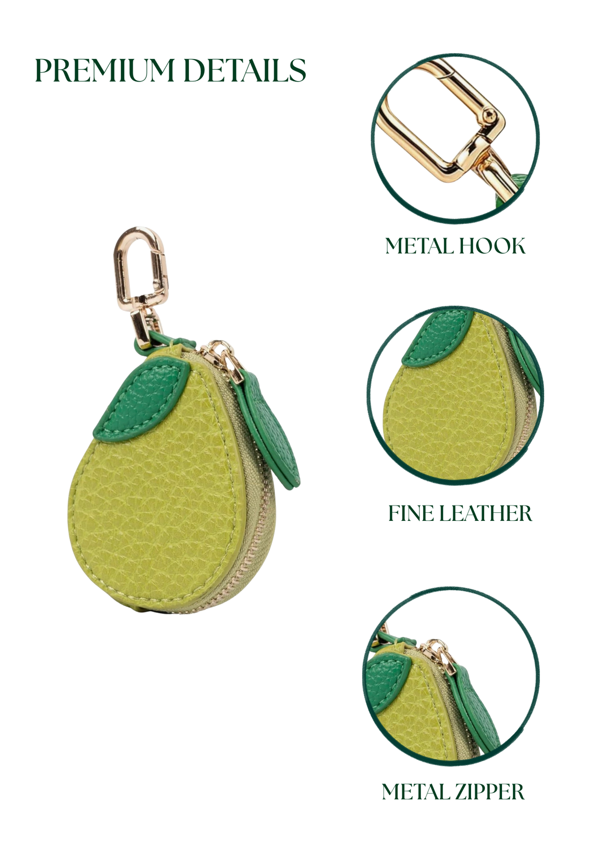 Pear Coin Purse