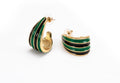 Emerald Noir Earrings