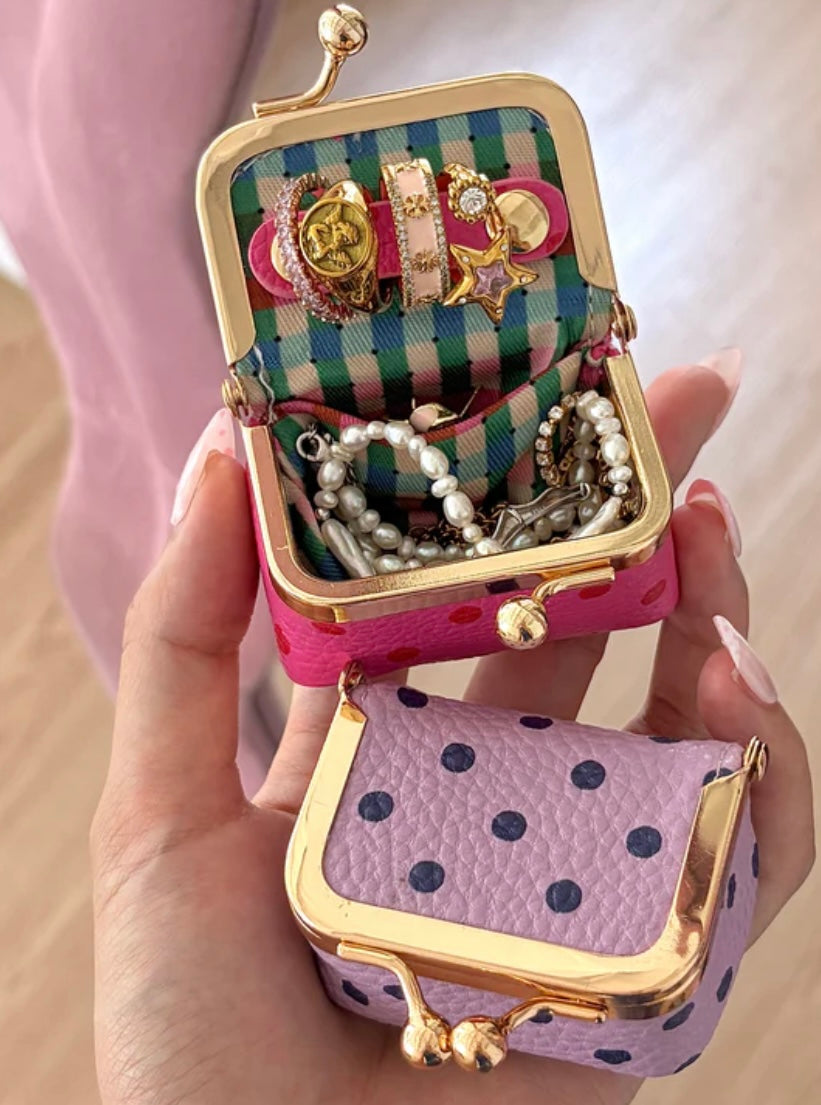 Polka Mini Jewellery Case