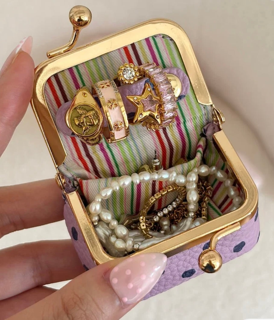 Polka Mini Jewellery Case