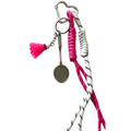 Pink Badminton Charm