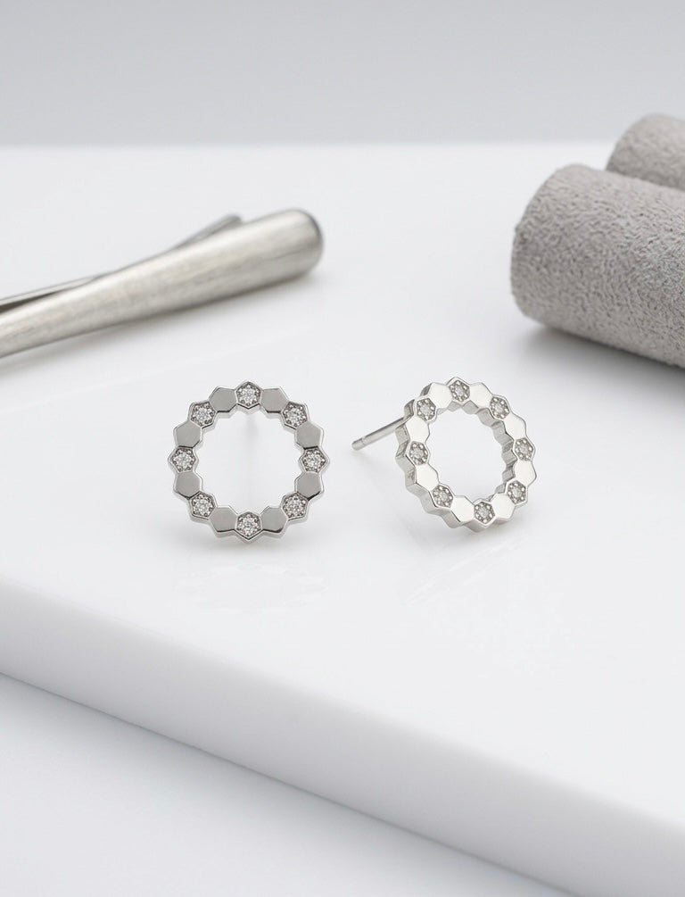 Honeycomb Earrings