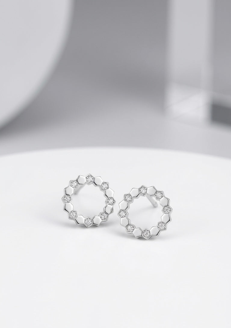 Honeycomb Earrings