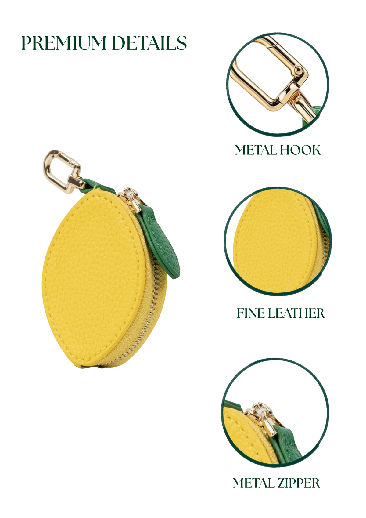 Lemon Coin Purse