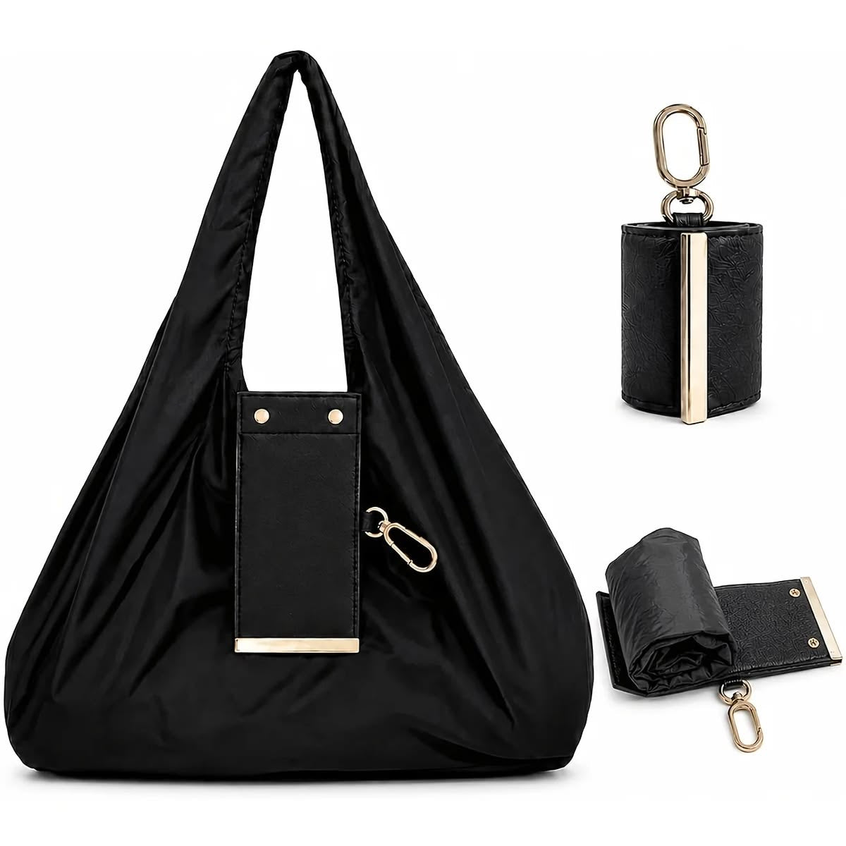 Clip & Carry Keychain to Tote Bag