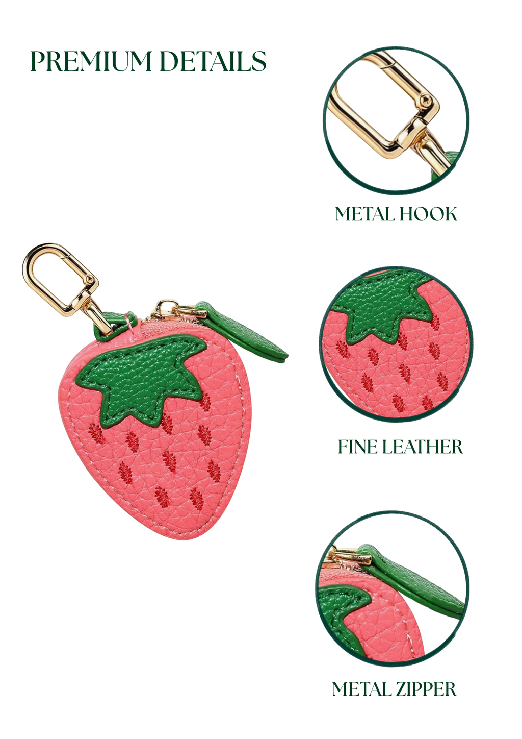 Strawberry Coin Purse