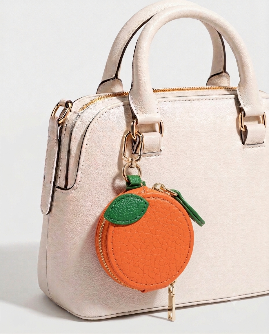 Orange Coin Purse