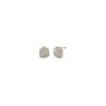 DIAMOND FLOWER EARRINGS