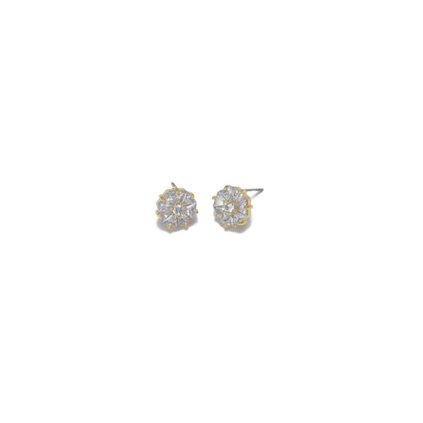 DIAMOND FLOWER EARRINGS