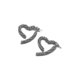 SILVER HEART HOOPS