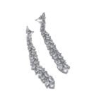 ASY CUT DIAMOND EARRINGS