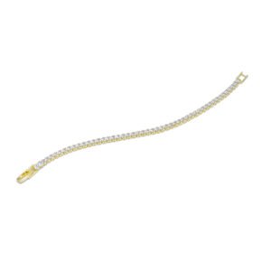 GOLD TENNIS BRACELET