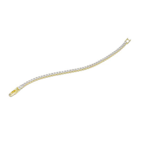GOLD TENNIS BRACELET