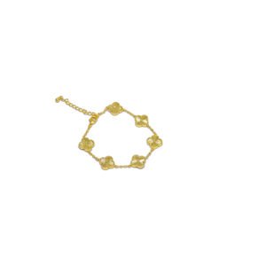 GOLD CLOVER BRACELET