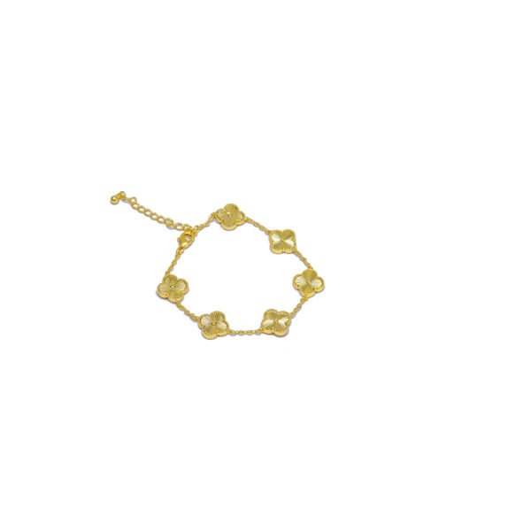 GOLD CLOVER BRACELET