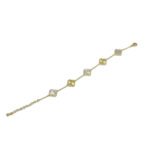 RED DIAMOND CLOVER BRACELET