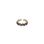 MULTI COLOUR STONE RING