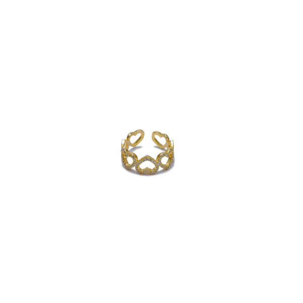 DIAMOND HEART RING