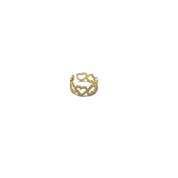 DIAMOND HEART RING