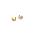 DISFY GOLD HOOPS
