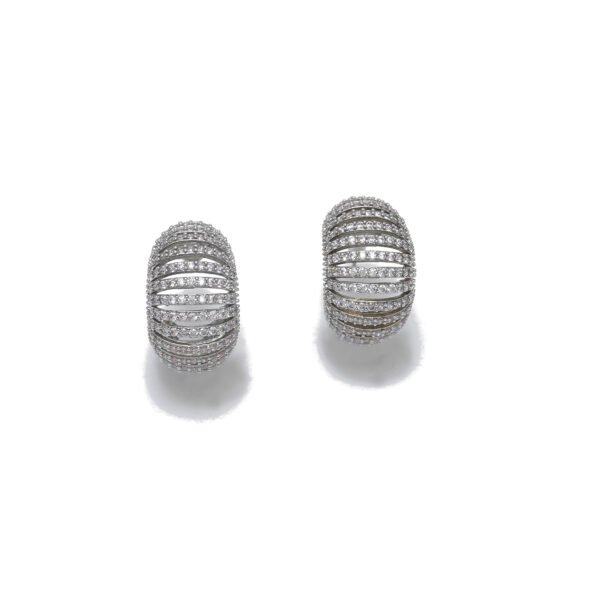 DIAMOND SNAIL HOOPS