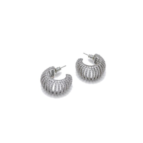 DIAMOND SNAIL HOOPS