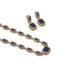 SAPPHIRE DIAMOND SET