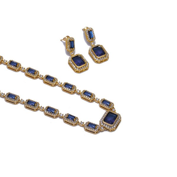 SAPPHIRE DIAMOND SET