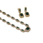 EMERALD DIAMOND  SET