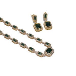 EMERALD DIAMOND  SET