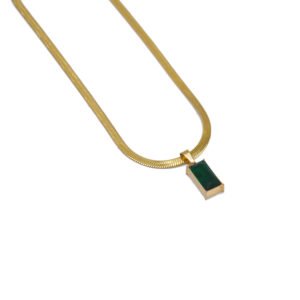 GREEN CHARM CHAIN