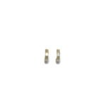 WHITE ENAMEL HOOPS